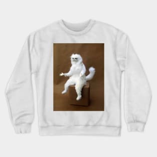 Persian Cat Room Guardian Crewneck Sweatshirt